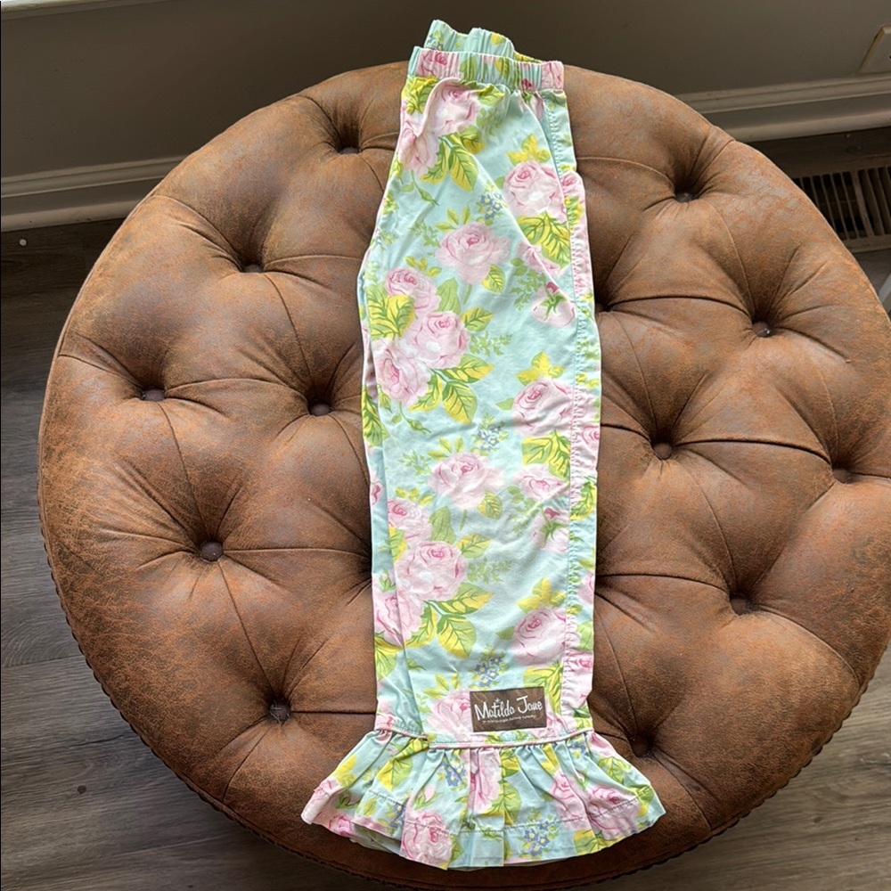 Matilda Jane Floral Ruffle Pants